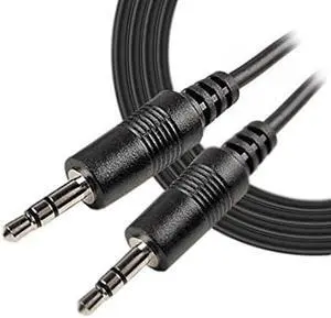 iMBAPrice 12 Feet Professional Quality Nickel Plated 3.5 mm Male/Male Stereo Audio Cable