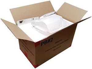 iMBAPrice 100 #2 (8.5" x 12") PURE WHITE COLOR SELF SEAL POLY BUBBLE MAILERS PADDED SHIPPING ENVELOPES (Total 100 Bags)