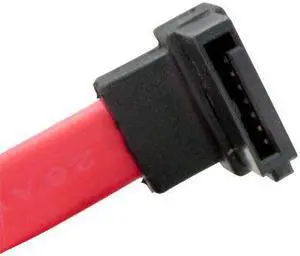 SATA Data Cable w/ One Right-Angle Connector - 18 inches
