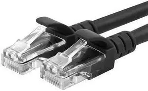 CAT6 Network Ethernet Cable - 25 FT / 7.6 M , Black
