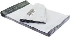 iMBAPrice Poly Mailers Shipping Envelopes Bags, 10 x 13 - inches , 100 Bags (White)