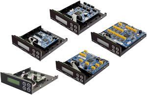 Bestduplicator Premium Series - SATA CD/DVD/Blu Ray Duplicator Controller (1 to 3) Target - Supports Lightscribe w/128MB Buffer Memory