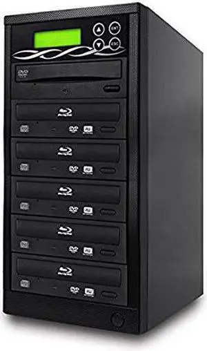 Bestduplicator BD-BR-5T 5 Target 16X M-Disc/BD-R/DVD/CD Blu-Ray Duplicator with Smart USB Connection