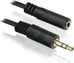 iMBAPrice iMBA-PS-50MF 50-Feet Gold Plated 3.5mm Male to 3.5mm Female Extension Stereo Audio Cable