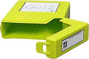 iMBAPrice Zipo 3.5" Stackable Hard Drive Protector Case - 3.5-Inch IDE/SATA HDD Storage Box (Pack of 1) Green