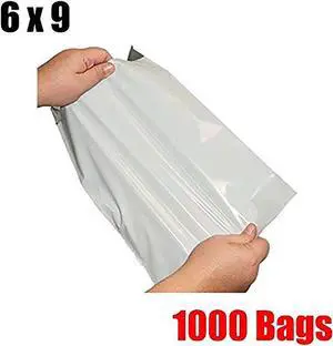 iMBAPrice 1000 6x9 White Poly MAILERS ENVELOPES Bags 6 x 9