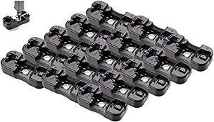 iMBAPrice Keystone Jack Punch Down Stand Holder for Cat5E/Cat6 and RJ11/RJ12 Keystone Jacks (Pack of 5)