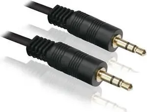 iMBAPrice iMBA-PS-06MM 6-Feet Gold Plated 3.5mm Male to 3.5mm Male Stereo Audio Cable