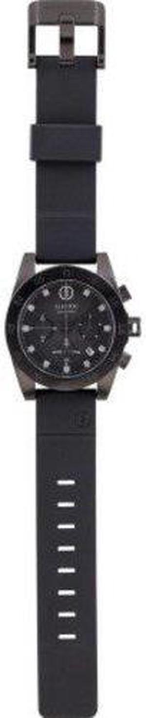 Electric DW01 Men's Black Chronograph Quartz Watch Rubber Strap EW003003-0005