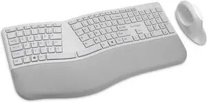Kensington Pro Fit Ergonomic Wireless Keyboard and Mouse - Grey (K75407US)