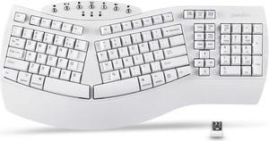 Perixx Periboard612 Wireless Ergonomic Split Keyboard US English Layout
