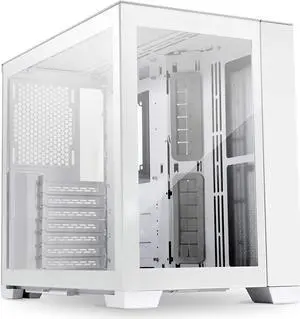Lian Li O11 Dynamic Mini Snow White - SECC / Aluminum /Tempered Glass/ ATX, Mirco ATX , Mini-ITX / Mini Tower Computer Case - O11D Mini-S