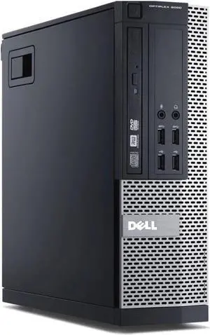 Dell Optiplex 9020 SFF 4GB 512GB SSD Intel Core i7-4770 X4 3.4GHz, Black