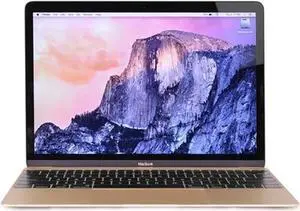 Apple MacBook MK4M2LL/A 12" 8GB 256GB SSD Core™ m-5Y31 1.1GHz Mac OSX, Gold
