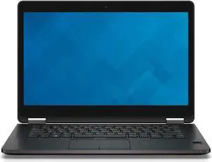 Dell Latitude E7470 14" 8GB 128GB SSD Core i7-6600U 2.6GHz Win10P, Black