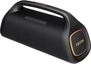 LG Electronics XG9QBK 24HR 1W Portable Stereo Bluetooth Speaker, Black
