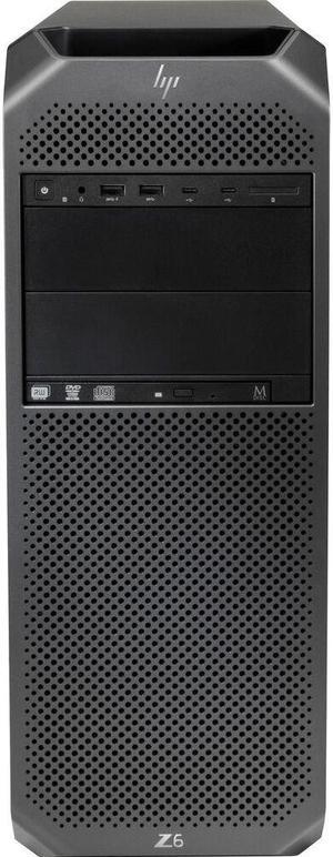 HP Workstation Z6 G4 Tower 16GB 512GB SSD Xeon® 4214R 2.4GHz WIN11P, Black