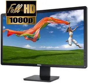Dell E2414HT DVI+VGA 1920x1080 24" Monitor, Black
