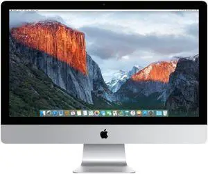 Apple iMac MNE02LL/A 21.5" Core i5-7500 3.4GHz 8GB 1TB + 32GB Fusion, Silver
