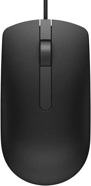 Dell Optical Mouse MS116 1000 DPI 2-Button,Black