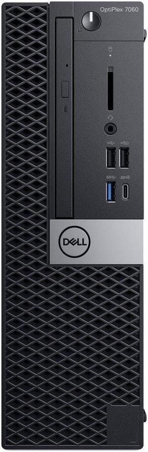 Dell Optiplex 7060 Intel Core i5-8600 X6 4.3GHz 16GB 512GB SSD Win10, Black