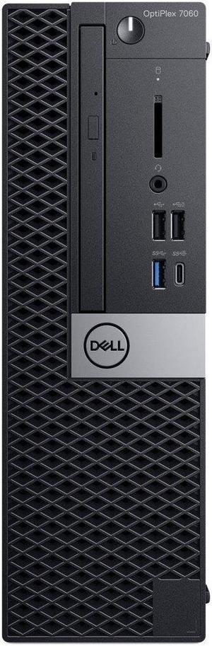 Dell Optiplex 7060 Intel Core i5-8500 X6 4.1GHz 16GB 256GB SSD Win10, Black