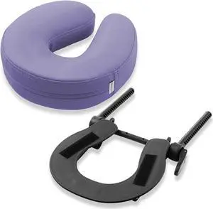 Saloniture Adjustable Massage Table Face Cradle and Pillow 3" Foam - Lavender