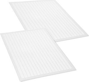 Honey Keeper 10 Frame Plastic Queen Excluder, 2 Pack - Bee Hive Tool for Beekeeping