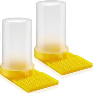 Honey Keeper 2-Pack Beehive Water Dispenser, Bee Hive Entrance Feeder Beekeeping Tool