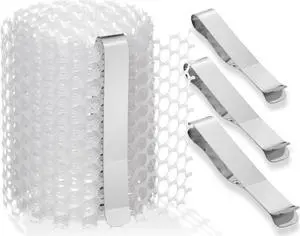 Olde Midway Cotton Candy Machine Mesh and Clip Stabilizer Kit for Candy Floss Maker