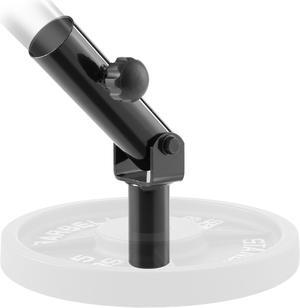 Philosophy Gym T-Bar Row Plate Post Insert Landmine Attachment - Fits 2" Olympic Bars - Full 360° Swivel & Easy to Install