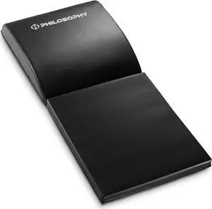 Philosophy Gym Ab Exercise Mat with Tailbone Pad - Sit Up Pad - Abdominal & Core Trainer Wedge