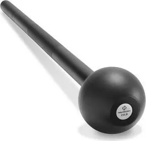Philosophy Gym Steel Mace Bell 20 LB, Mace Club for Strength Training, Functional Full Body Workouts