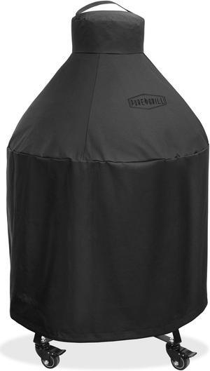 Pure Grill 27-Inch Ceramic Grill Cover - Universal Fit for All Extra Large Kamado Charcoal BBQ Brands - Heavy-Duty, Waterproof, Fade Resistant Fabric (Cover - 35" Dia x 45" H)