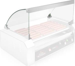 Olde Midway Glass Cover ONLY for Hot Dog 7 Roller Grill Cooker Machine - Replacement or Upgrade