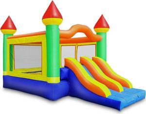 Cloud 9 Commercial Grade Mega Party Bouncer Double Slide Castle Bounce House  100 PVC 22 x 15 Bouncer  Inflatable Only