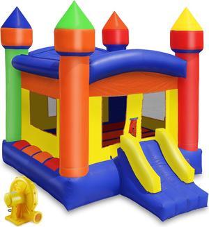 Cloud 9 Commercial Grade 13' x 13' Castle Bounce House with Blower - 100% PVC Inflatable Bouncer