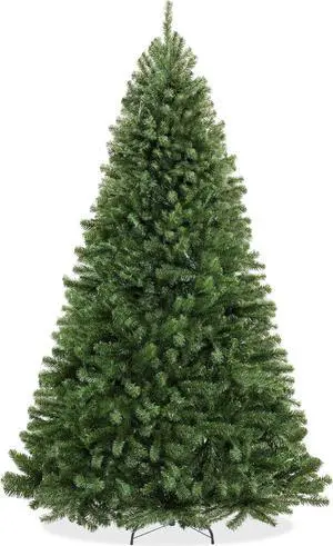 Casafield 6FT Realistic Green Spruce Artificial Holiday Christmas Tree with Sturdy Metal Stand