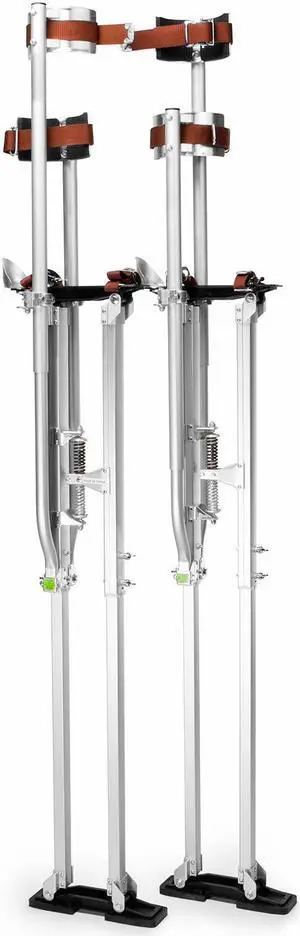 GypTool Pro 48" - 64" Drywall Stilts - Silver