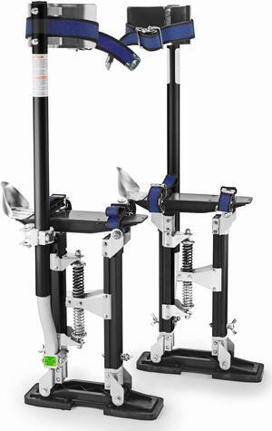 GypTool Pro 15" - 23" Drywall Stilts - Black