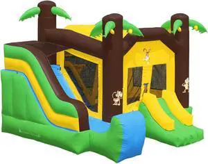 Cloud 9 Commercial Grade Bounce House 100% PVC Jungle Slide Inflatable Only Cloud 9 Commercial Grade Bounce House 100% PVC Jungle Slide Inflatable Only