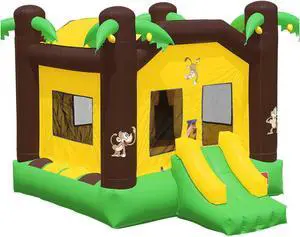 Inflatable HQ Commercial Grade Bounce House 100% PVC Jungle Jumper Inflatable Only