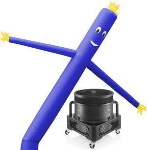 Inflatable HQ Air Inflatable Dancer Tube Puppet Set, 20 ft. Tall with Blower Fan - Blue
