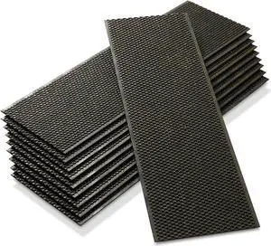 Honey Keeper 6" Bee Frame Foundations - Beeswax Coated Black Foundation Sheets for Medium Super  Beehives, 10 Pack