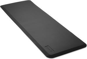Made Medical 73" x 24" Bedside Non-Slip Fall Mat for Elderly - Fall Prevention Anti-Skid Pad with Beveled Edge Anti-Fatigue Floor Mat, Black