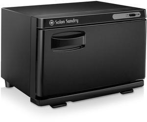 Salon Sundry Professional Hot Towel Warmer Cabinet - Facial Spa and Salon Equipment - Black
