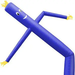 Cloud 9 Inflatable Wacky Waving Tube Man, Blue 20 ft Dancing Air Puppet with Flailing Arms