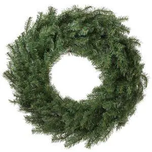 Casafield 36" Fir Artificial Christmas Wreath Holiday Décor, 300 PVC Tips for Front Door, Window, or Mantel Casafield 36" Fir Artificial Christmas Wreath Holiday Décor, 300 PVC Tips for Front Door, Window, or Mantel