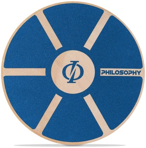 Philosophy Gym Wobble Balance Board, Round Wooden Exercise Trainer for Adults, Core Strength - Blue Philosophy Gym Wobble Balance Board, Round Wooden Exercise Trainer for Adults, Core Strength - Blue
