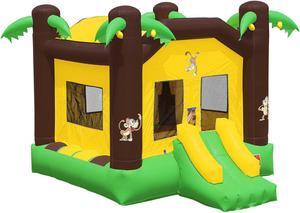 Inflatable HQ Commercial Grade Jungle Bounce House 100% PVC with Blower